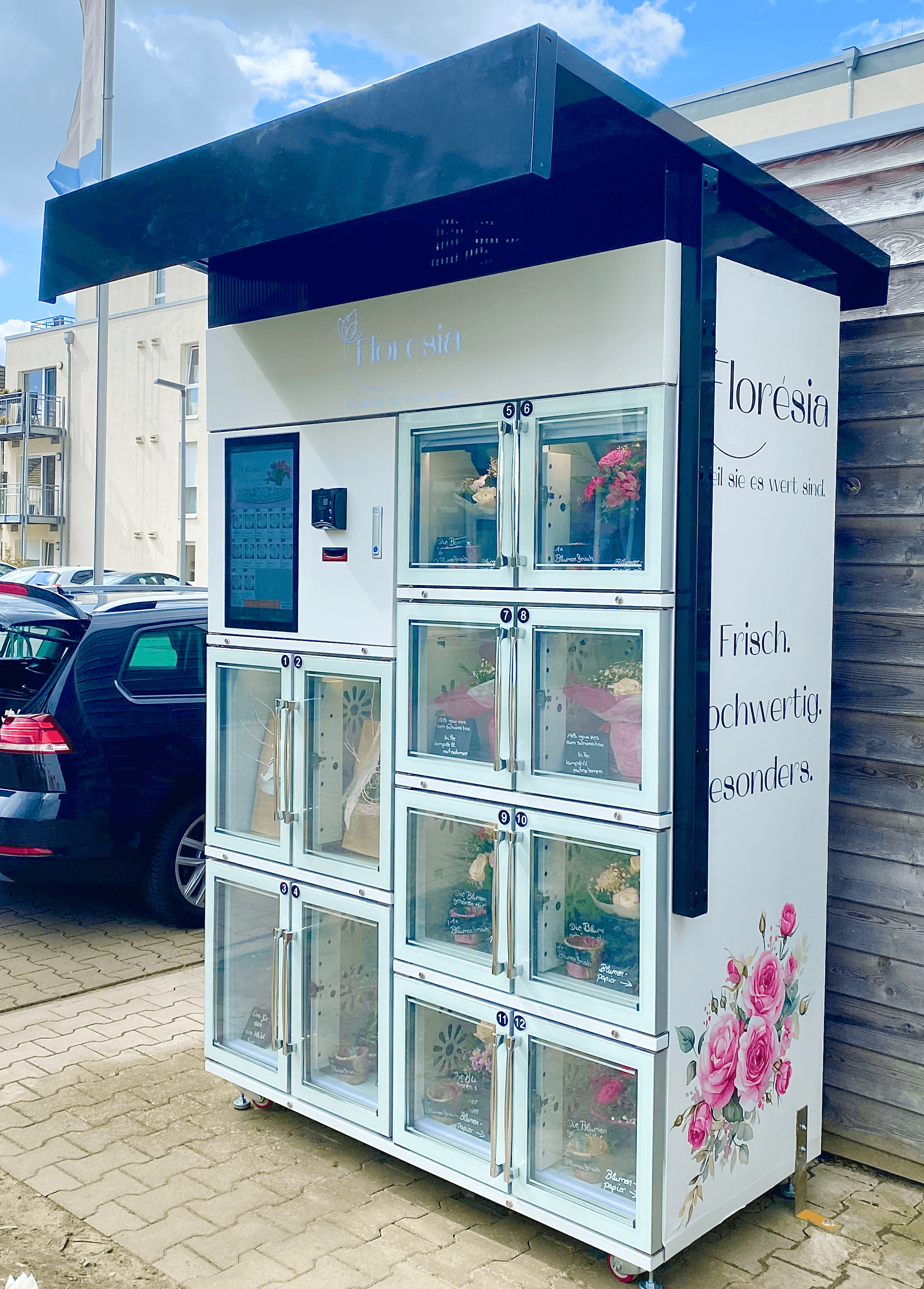 Blumenautomat in Voerde Automat 1